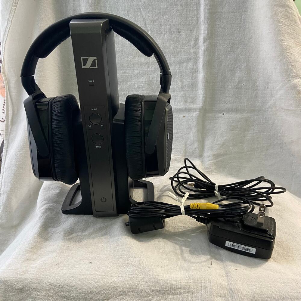 Sennheiser RS 175 RF Wireless Headphones Full System HDR 175 Headset TR 175 Base